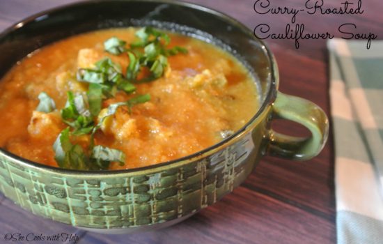 Curry-Roasted Cauliflower Soup