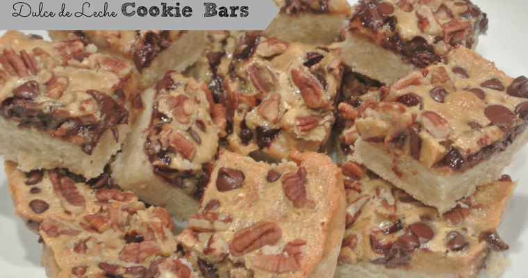Dulce de Leche Cookie Bars Recipe