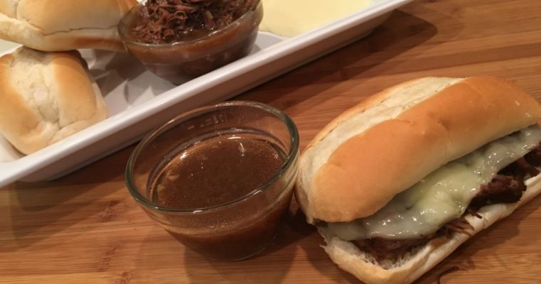 French Dipped Sandwiches with Pressure Cooker