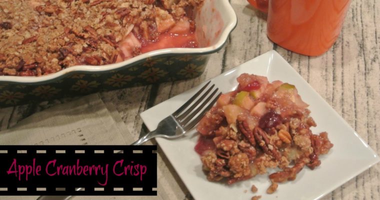 Apple Cranberry Crisp Recipe