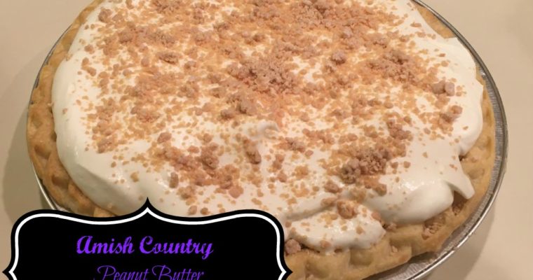 Amish Country Peanut Butter Pie Recipe