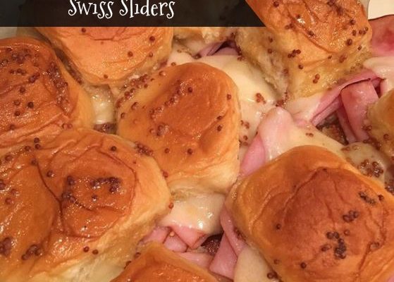 Baked Sweet Ham & Swiss Sliders
