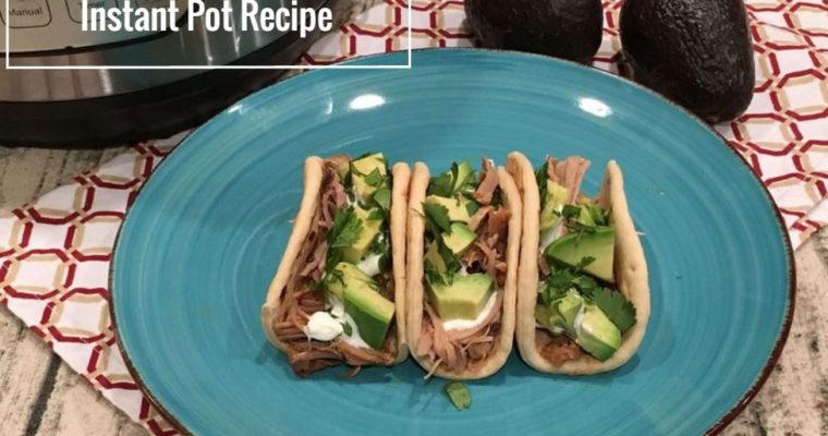 Pork Shoulder Roast Tacos {Instant Pot Recipe}