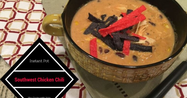 Southwest Chicken Chili {Instant Pot Recipe}