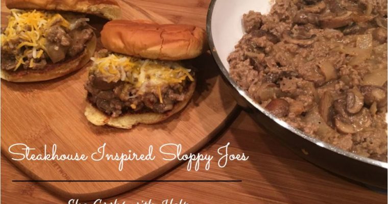 Steakhouse Inspired Sloppy Joes