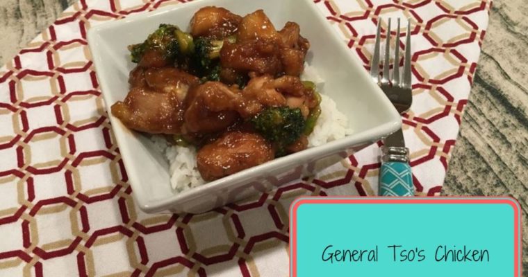 General Tso’s Chicken Recipe {With Instant Pot Rice}