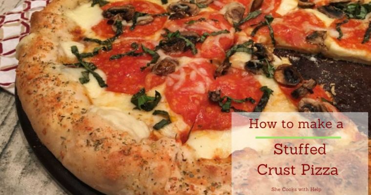 How to make a Stuffed Crust Pizza