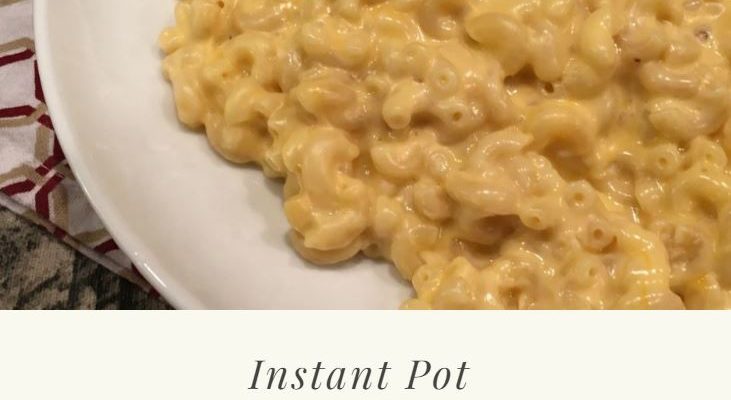 Instant Pot Macaroni & Cheese Recipe {so creamy and delicious}