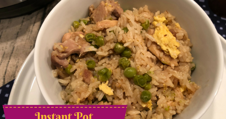 Chicken “Fried” Rice – Instant Pot Recipe