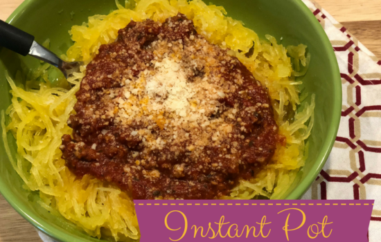 Instant Pot Spaghetti Squash – A Great Low Carb Dish!
