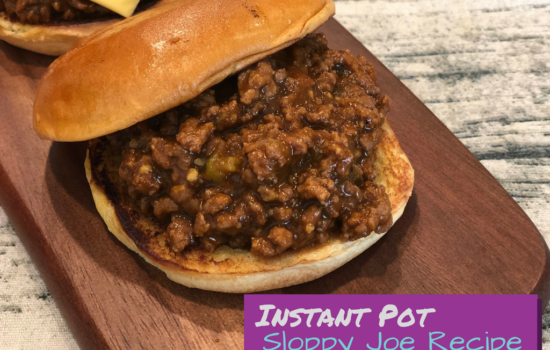 Instant Pot Sloppy Joes – Perfect weeknight meal!!