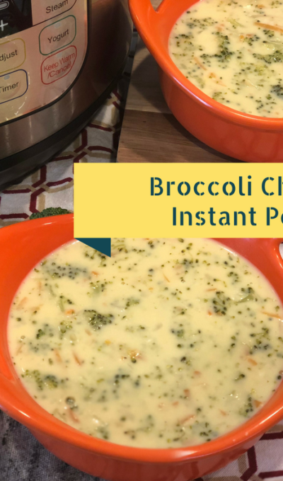 Broccoli Cheese Soup Recipe – Instant Pot